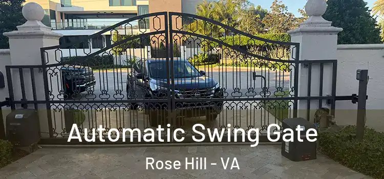 Automatic Swing Gate Rose Hill - VA