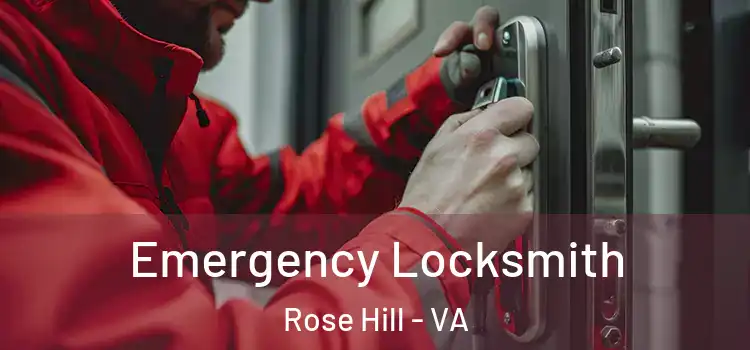 Emergency Locksmith Rose Hill - VA