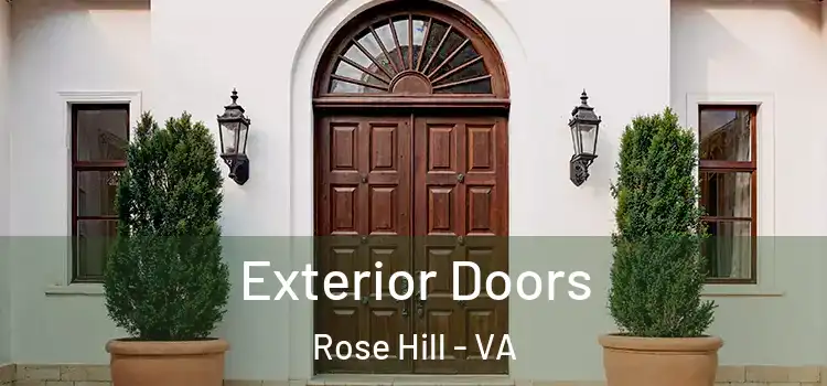  Exterior Doors Rose Hill - VA