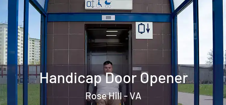 Handicap Door Opener Rose Hill - VA