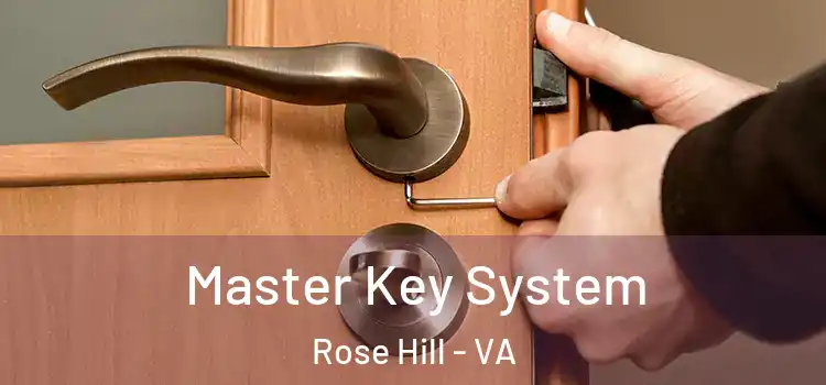 Master Key System Rose Hill - VA