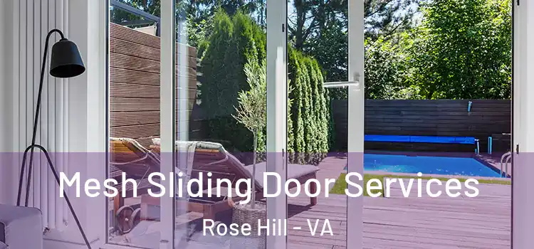 Mesh Sliding Door Services Rose Hill - VA