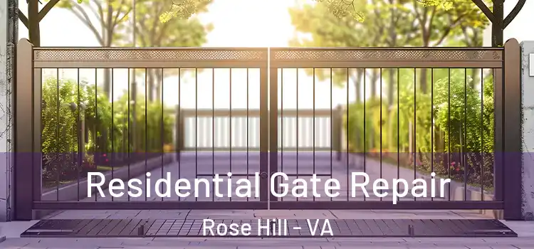  Residential Gate Repair Rose Hill - VA