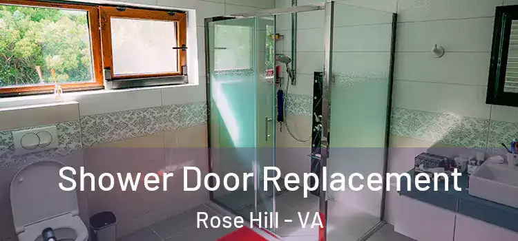 Shower Door Replacement Rose Hill - VA
