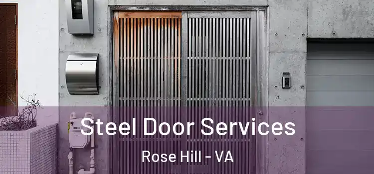  Steel Door Services Rose Hill - VA