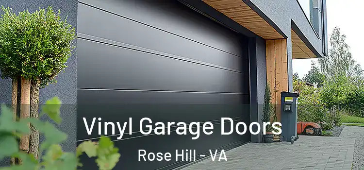  Vinyl Garage Doors Rose Hill - VA